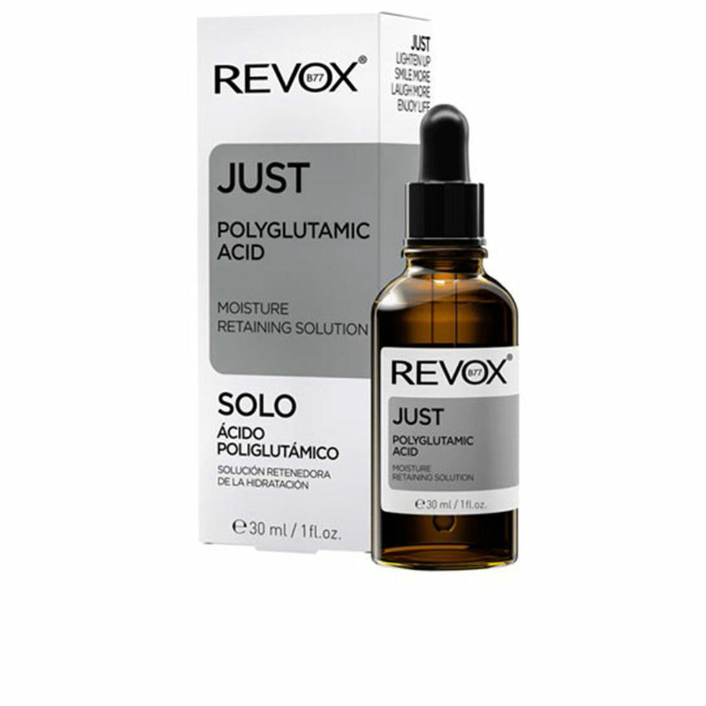 Revox B77, Just, Polyglutamic Acid, Moisturizing, Serum, For Face & Neck, 30 ml