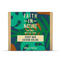 Faith In Nature, Coconut, Cleansing & Moisturising, Soap Bar, 100 g