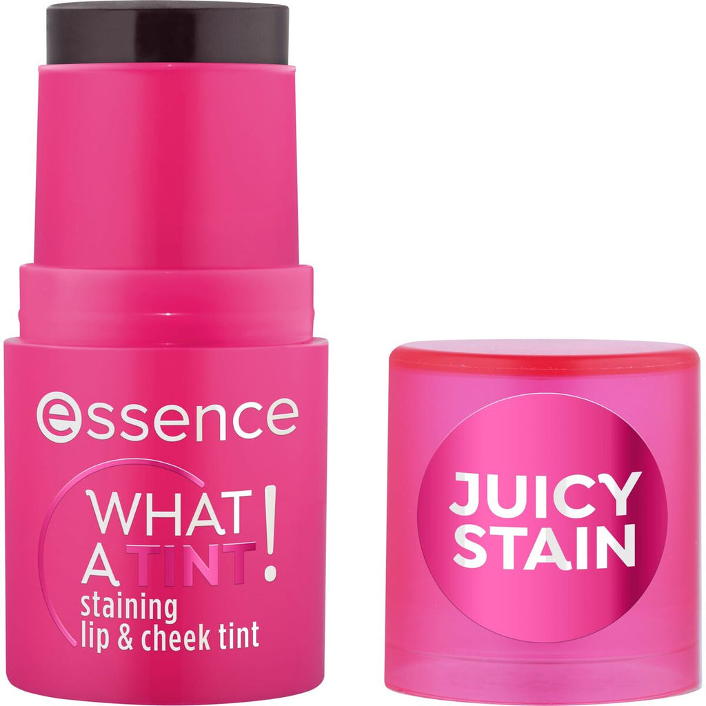 Essence, What a Tint!, Lip & Cheek Balm 2-In-1, 10, Raspberry Vibes, 5 ml