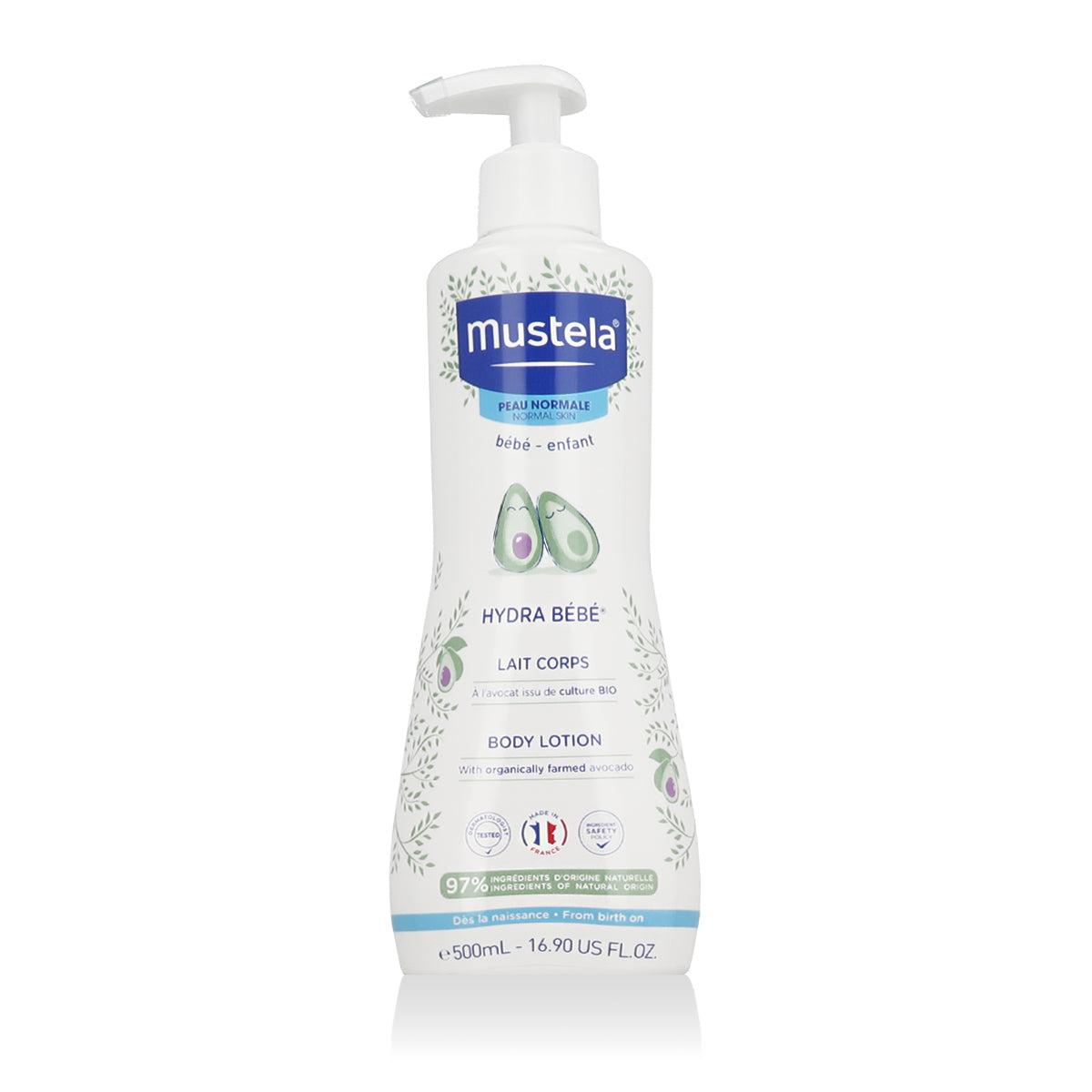 Mustela, Hydra Bebe, Avocado, Hydrates, Body Lotion, Body, 500 ml
