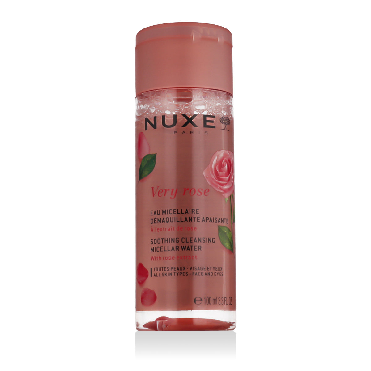 Nuxe, Very Rose, Soothing & Cleansing, Micellar Water, For Sensitive Skin, 100 ml