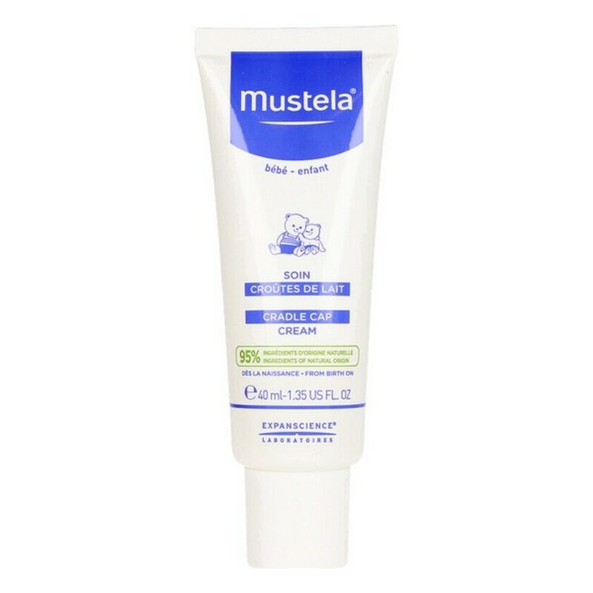 Mustela, Cradle Cap, Avocado, Anti-Milk Scales, Local Treatment Cream, For Scalp, 400 ml