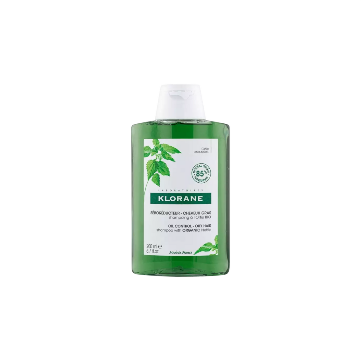 Klorane, Nettle, Hair Shampoo, Oil Control, 200 ml