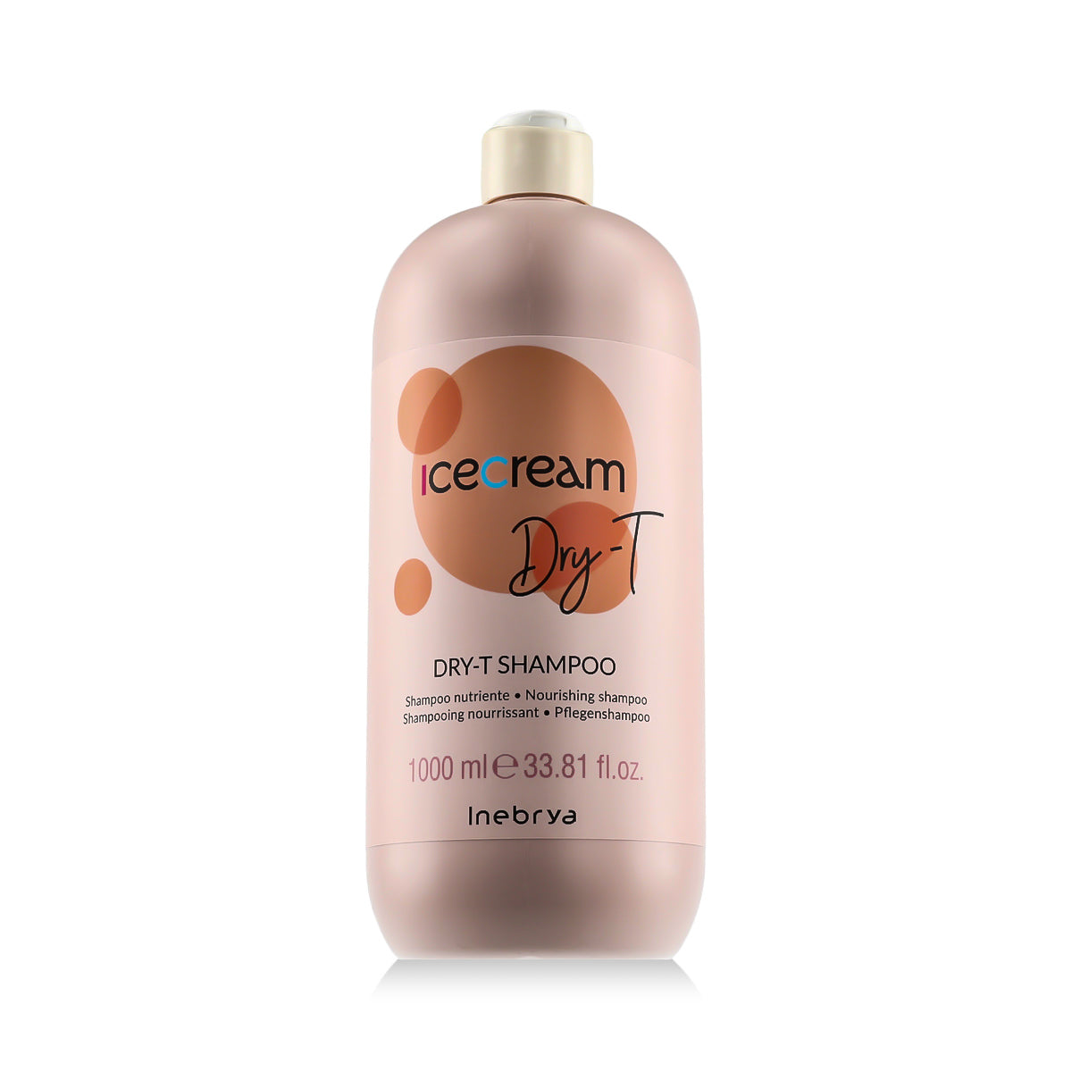Inebrya, Ice Cream Dry-T, Hair Shampoo, Nourishing, 1000 ml