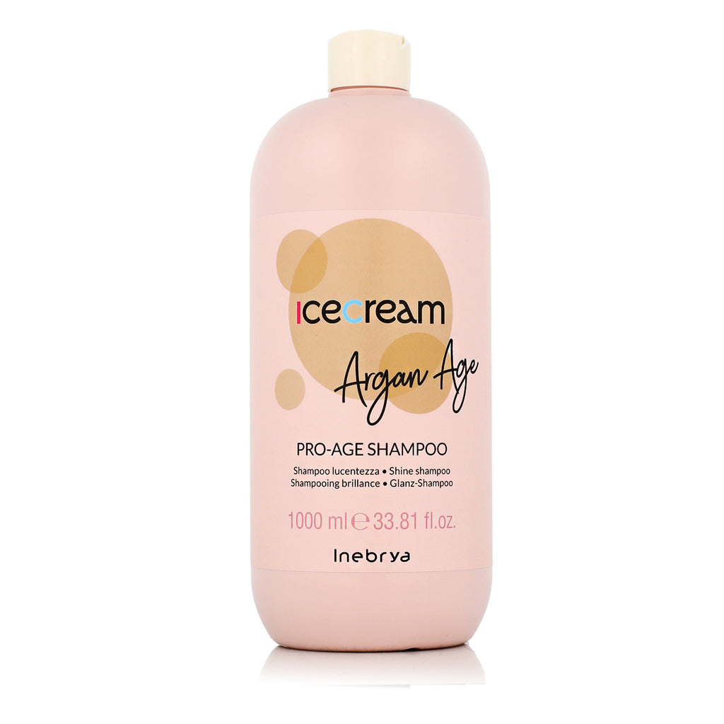 Inebrya, Ice Cream Pro-Age, Hair Shampoo, Shine, 1000 ml