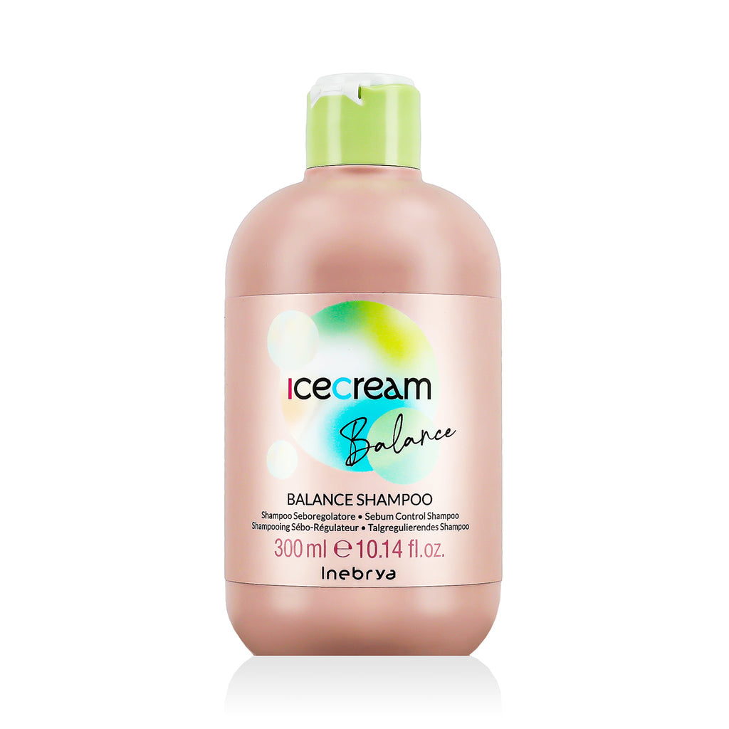 Inebrya, Ice Cream Balance, Hair Shampoo, Sebum Control, 300 ml