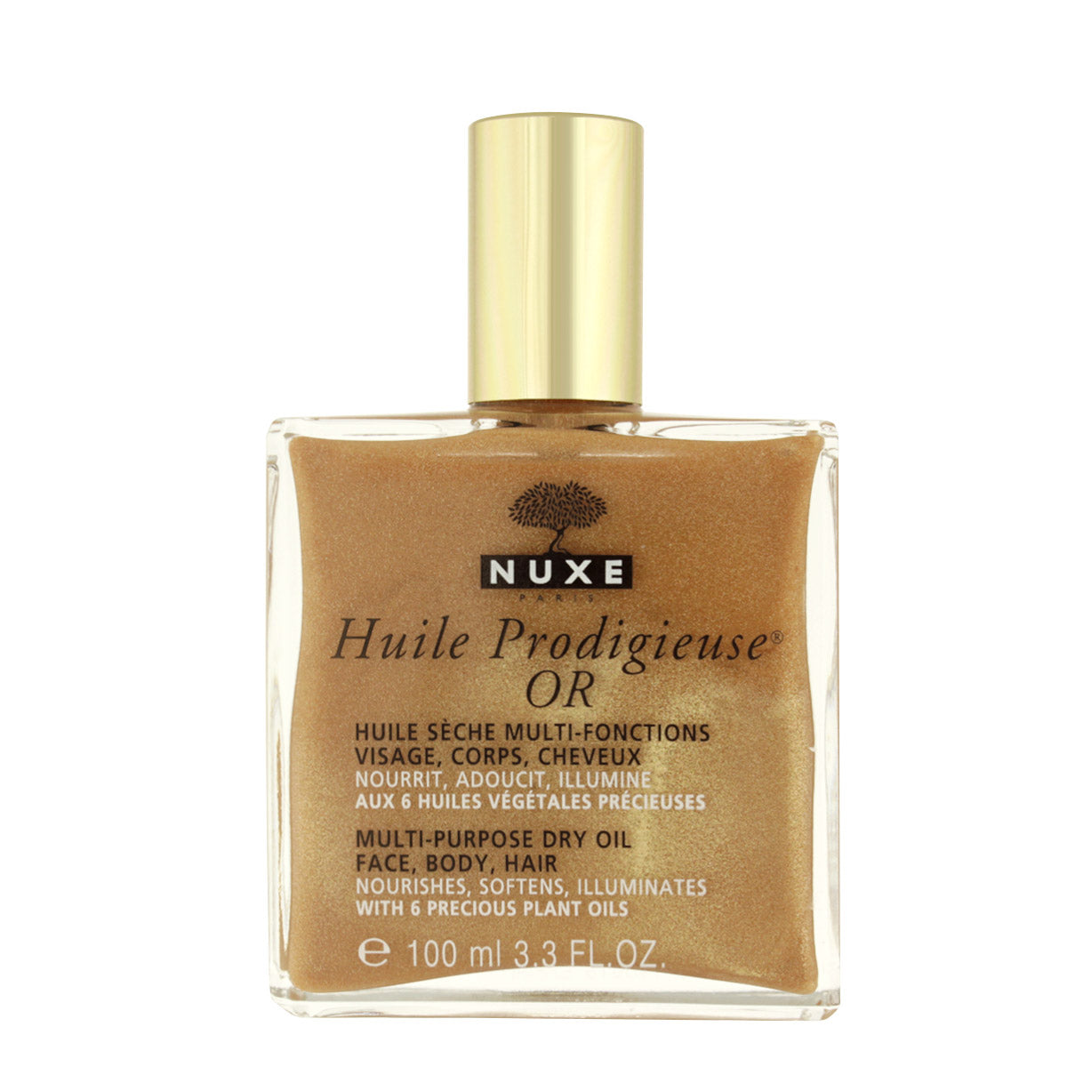 Nuxe, Huile Prodigieuse Or Multi-Purpose, Body Oil, For Body, Face & Hair, 100 ml