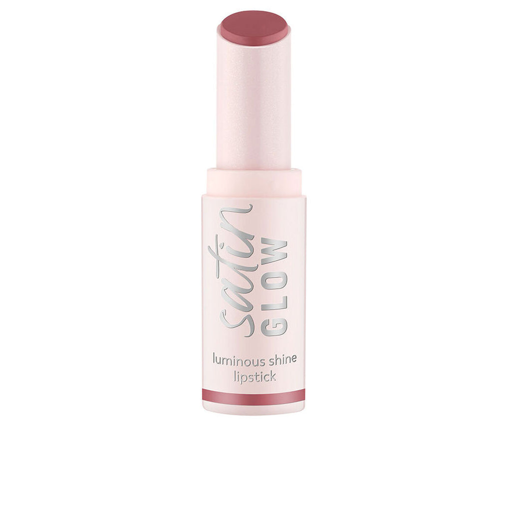 Essence, Satin Glow, Luminous, Cream Lipstick, 03, Rose And Shine, 3.5 g