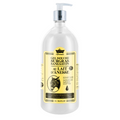 Les Petites Bains de Provence, Donkey Milk, Shower Gel, For Body, Face & Hair, For Sensitive Skin, 1000 ml