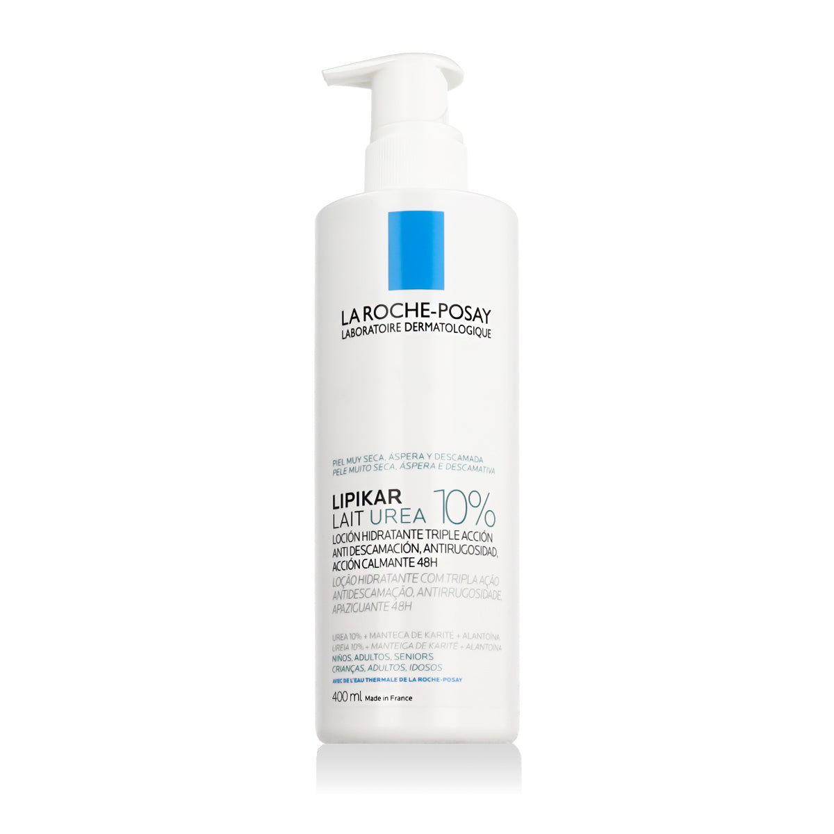La Roche-Posay, Lipikar, 10% Urea, Smoothing, Body Lotion, 400 ml