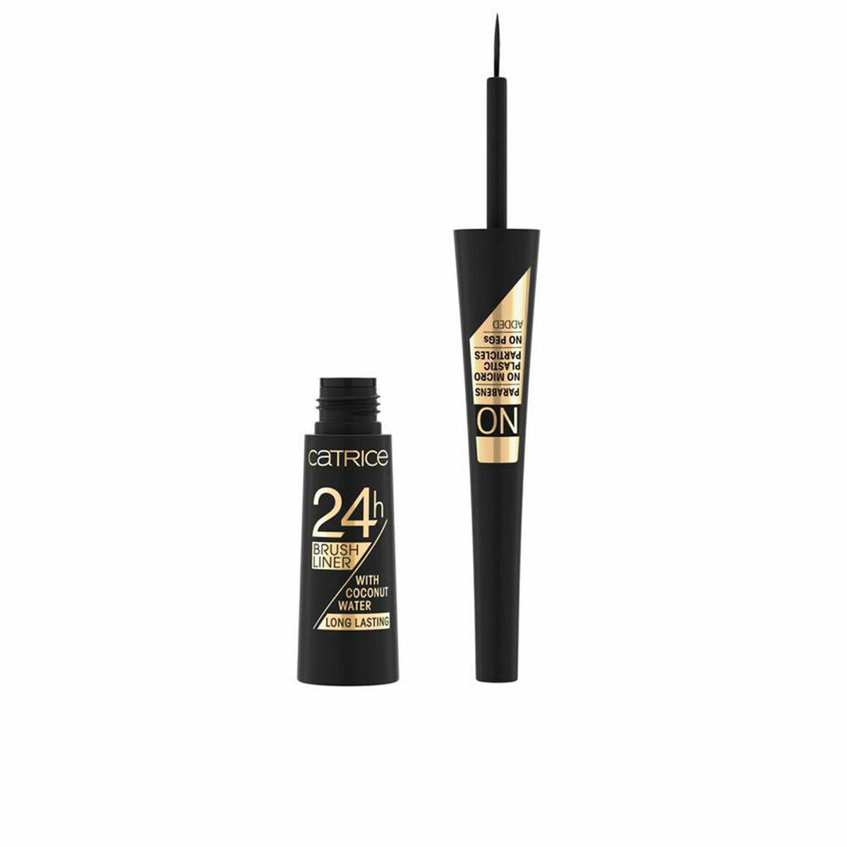 Catrice, 24h Brush Liner, Brush, Matte, Liquid Eyeliner, 010, Ultra Black, 3 ml