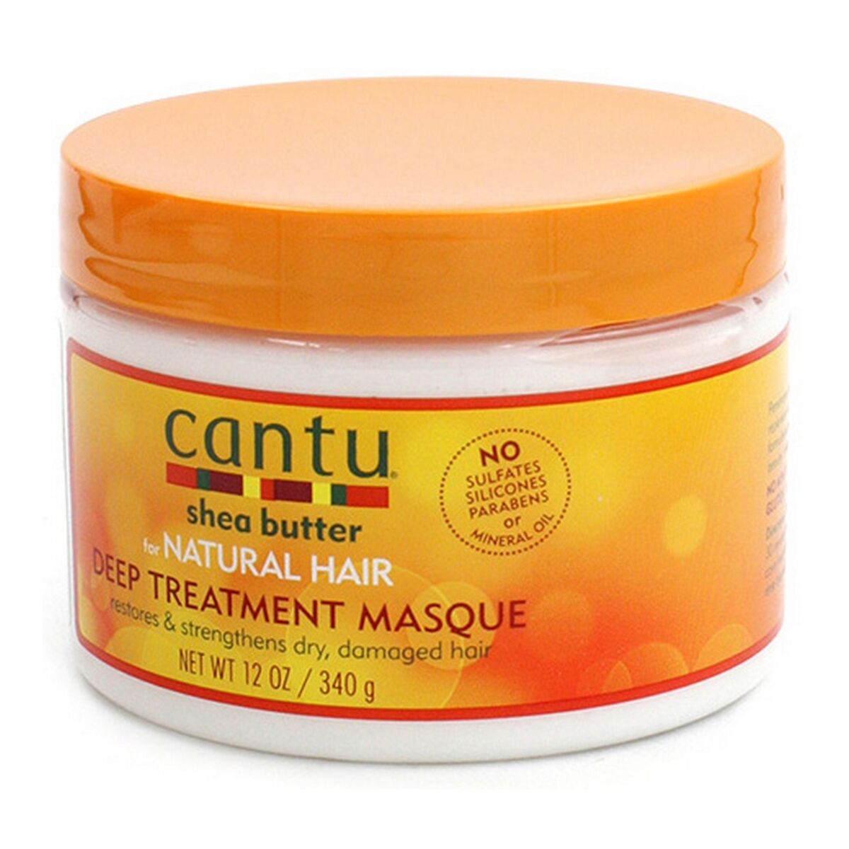 Cantu, Shea Butter, Natural, Hair Treatment Cream Mask, Repairing, 340 g