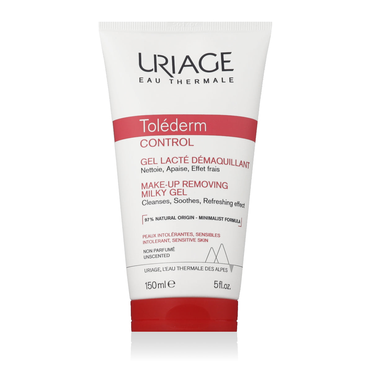 Uriage, Toléderm, Soothing, Cleansing & Makeup Removing Gel 2-In-1, 150 ml