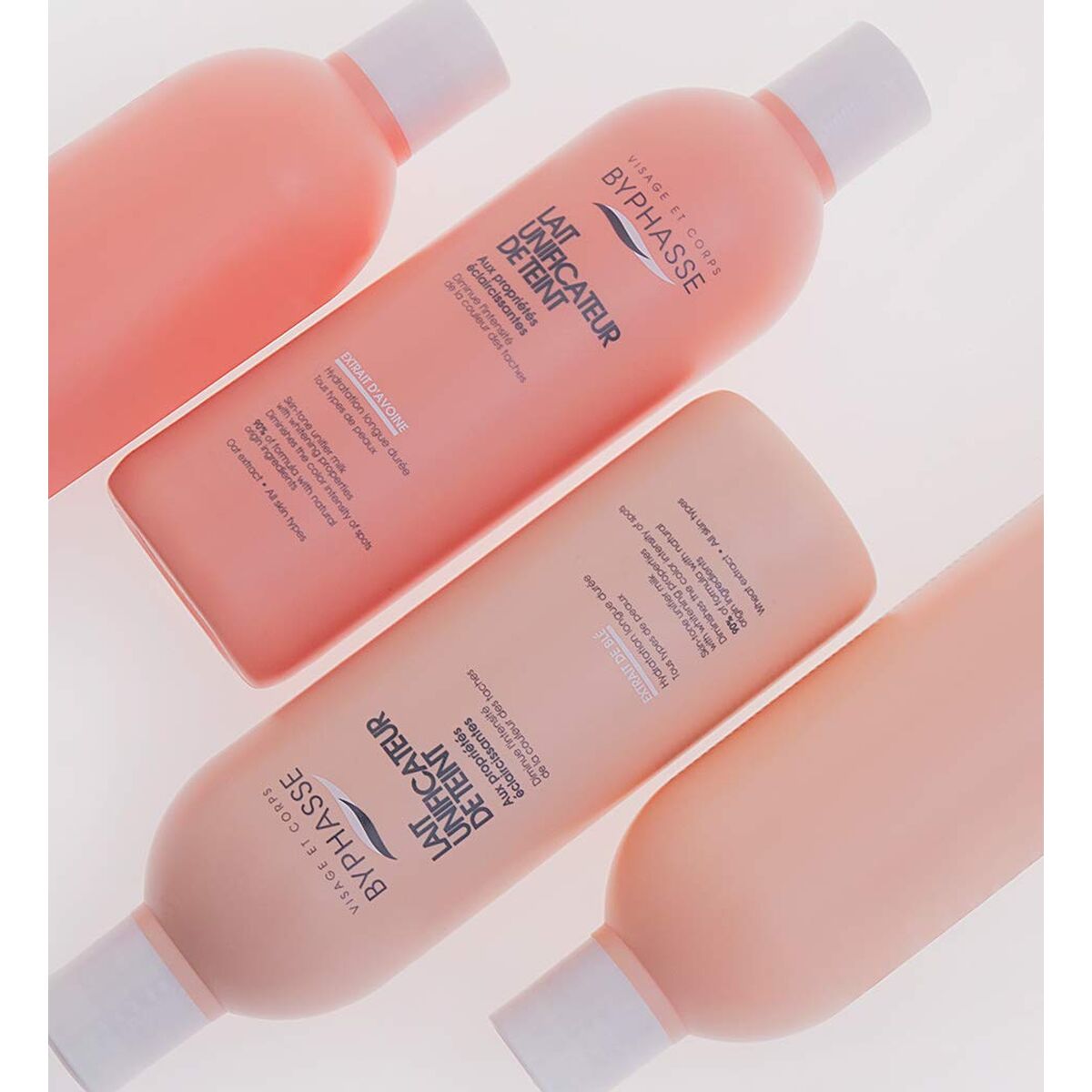 Byphasse, Byphasse, Wheat, Whitening, Body Milk, 500 ml