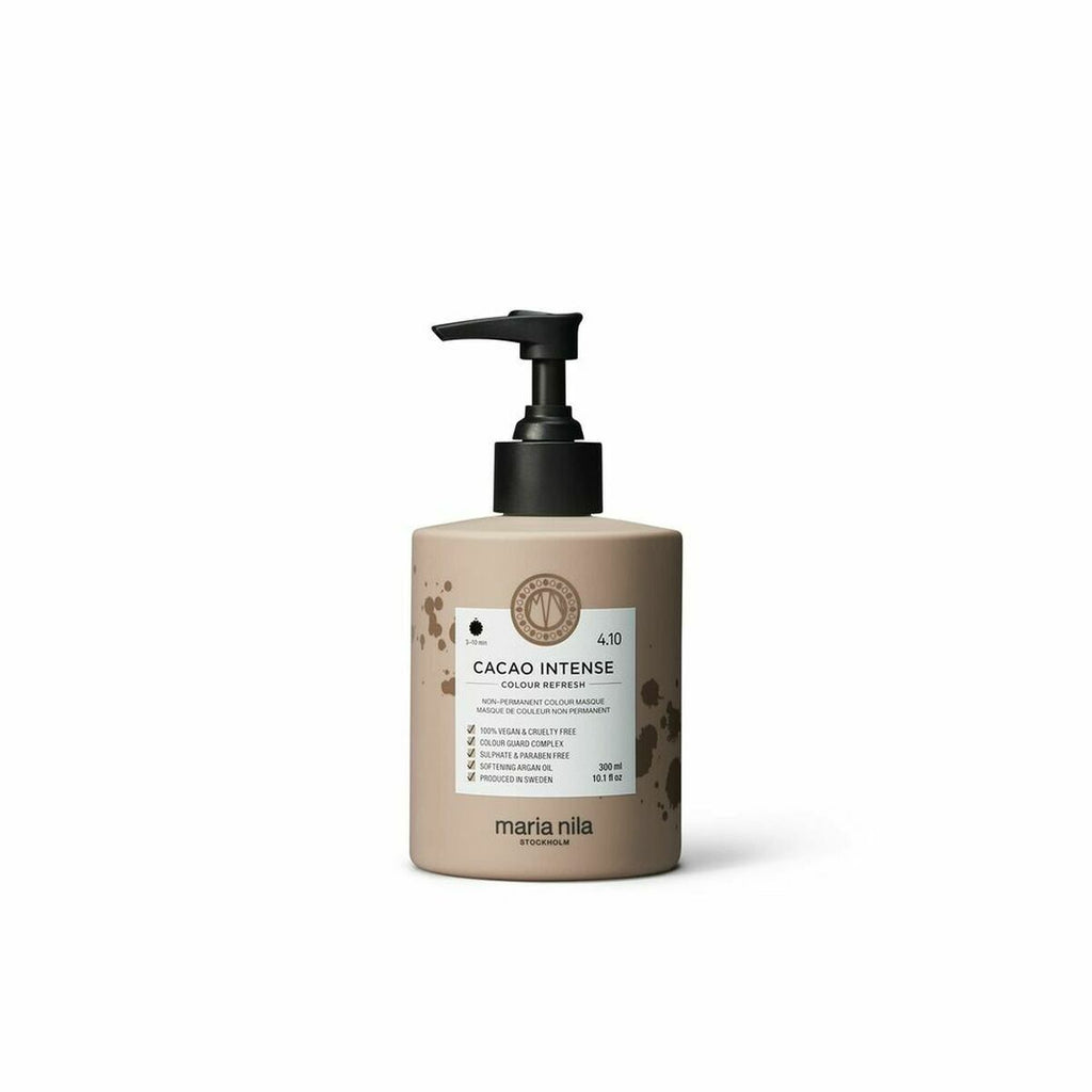 Maria Nila, Colour Refresh, Vegan, Hair Colouring Cream Mask, For Color Refreshing, 4.10 Cacao Intense, 300 ml