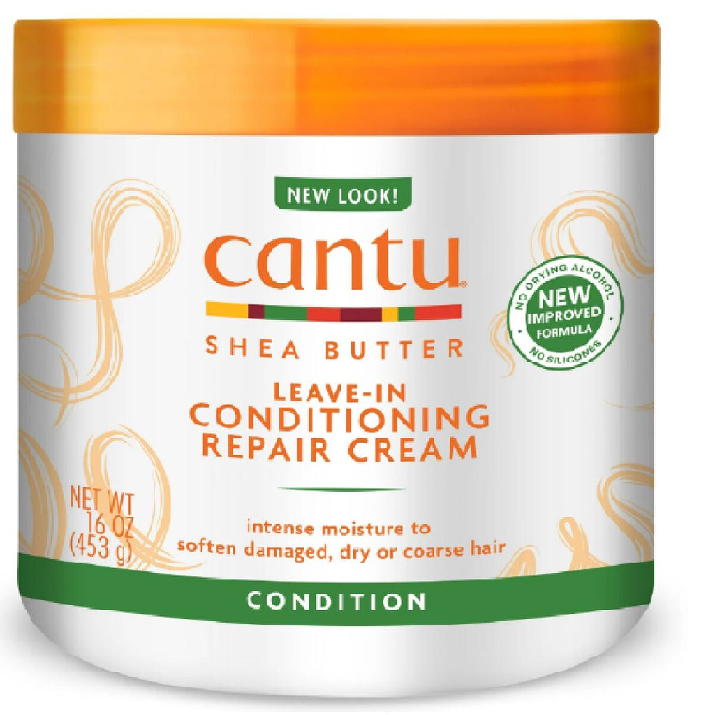 Cantu, Shea Butter, Hair Leave-In Cream Treatment, Deep repairing, 453 g