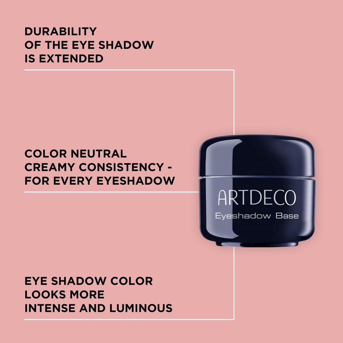 ArtDeco, ArtDeco, Long Lasting & Smoothing, Eyeshadow Primer, 01, Neutral, 5 ml